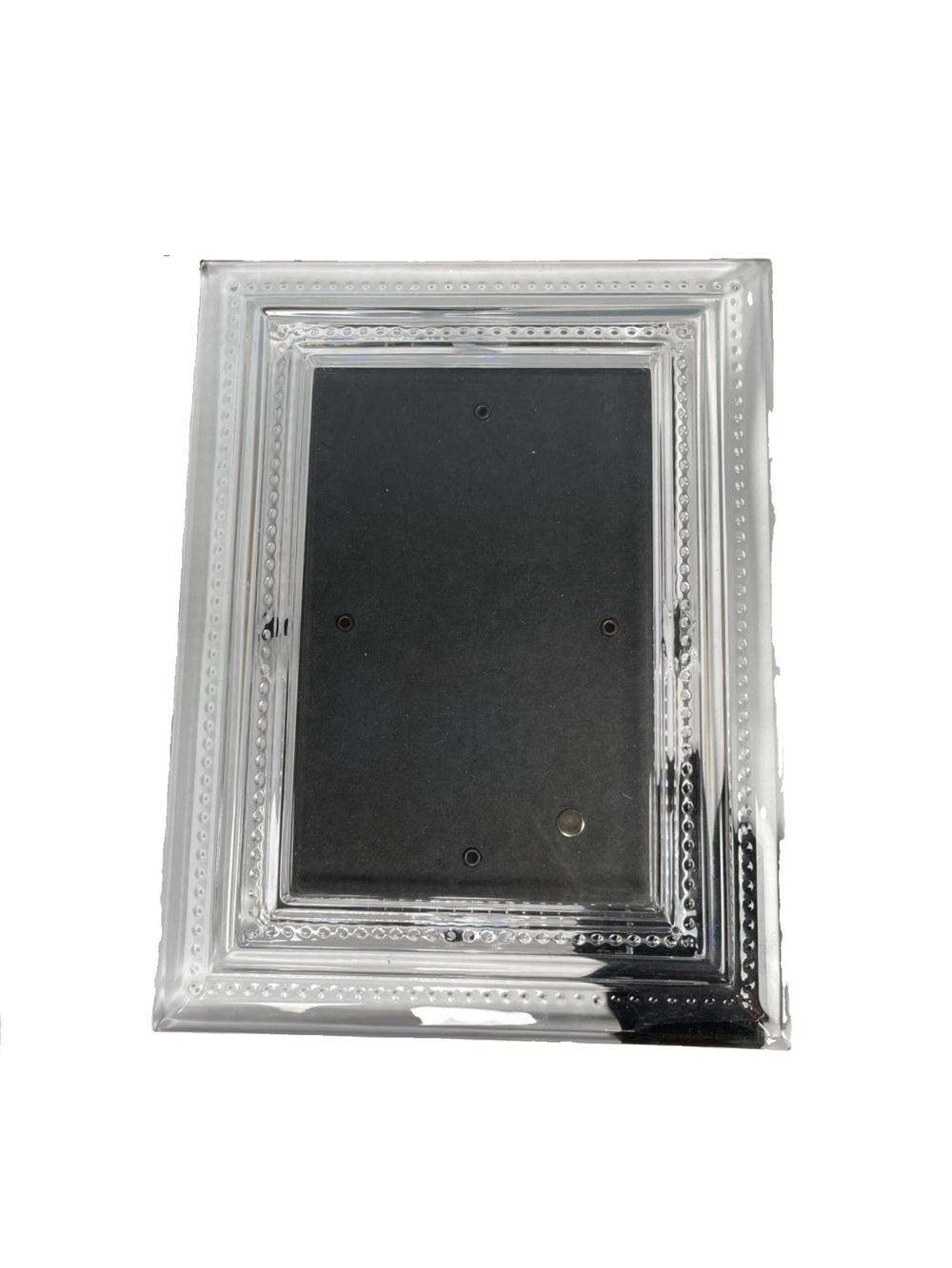 MILLER ROGASKA CRYSTAL PICTURE FRAME WEDDING 4”x6”